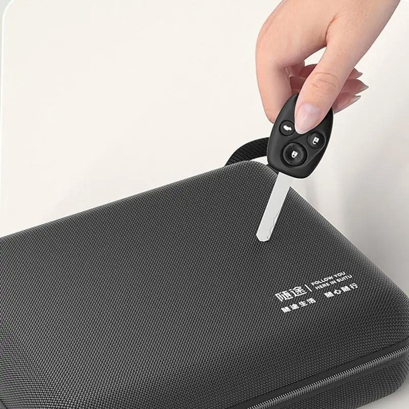 Car Vacuum Cleaner Storage Organiser Dust Bag Headphone Charger Organiser Receipt Cable Storage Bag