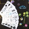 8PCS/SET DIY Embossing Scrapbooking Painting Hollow Template Album Layering Stencils Paper Card