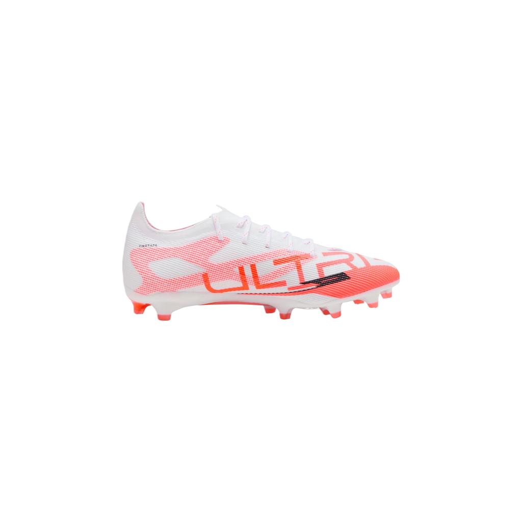 Puma Ultra Pro 5 FG AG Unlimited Pack Men Sneakers White Black Glowing-Red 108161-01