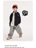 Fairy Tale Memory Boys' Spring & Autumn Korean-Style Casual Patchwork Faux Two-Piece Jacket
