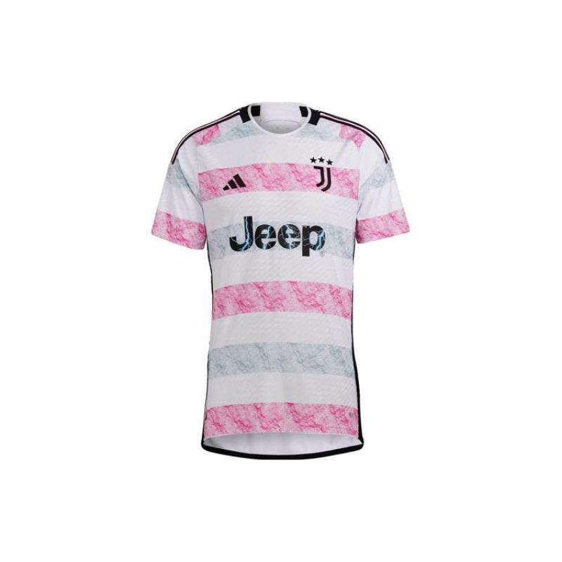 adidas Juventus 23/24 Away Authentic Jersey White Men HR8246