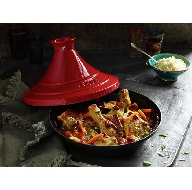 Pot Zwilling Staub Tajine, 28 Cm, Black/red (1302806)