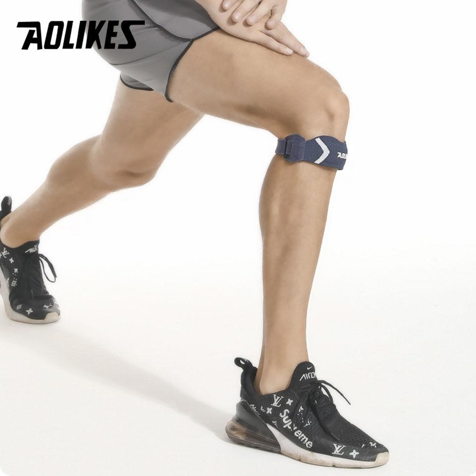 Aolikes Adjustable Knee Strap Brace Support Band For Knee Pain Relief Jumpers Knee Patella Stabilizer