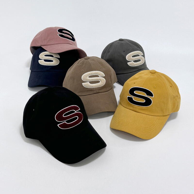Women s Alphabet Men s Baseball Cap Big Hat C7961_Yellow