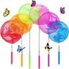 Stainless Steel Dip Net Butterfly Fishing Nets Pocket Fish Dip Net Poles Fishing Telescopic Pole Net Head Fishing Gear Supply