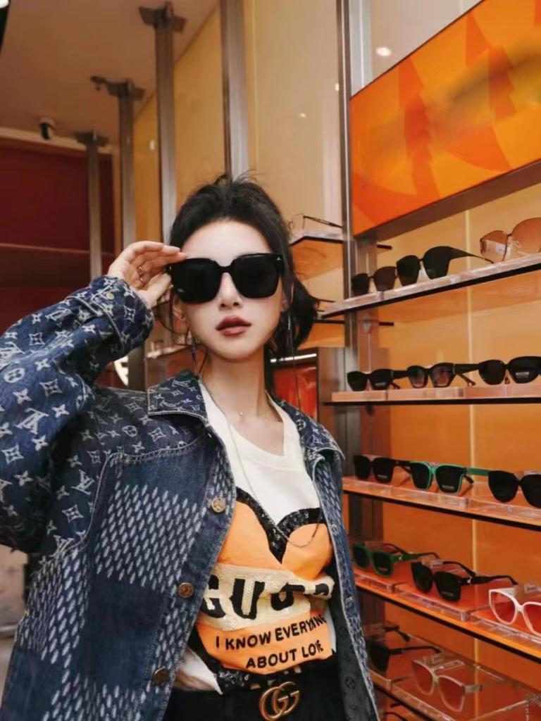 New Style Outdoor Sunglasses Square Shape Anti-Reflective Sun Glasses Women High Quality Men Sunglass