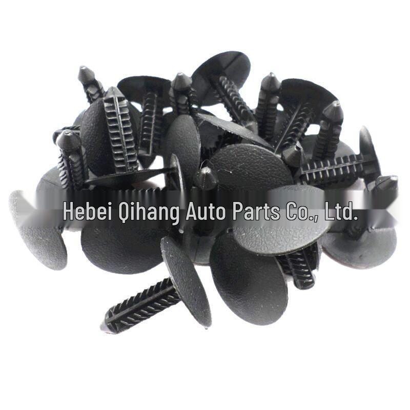 Plastic Rivet Buckle for Shelf Display, Car Trim, and Sheet Lining