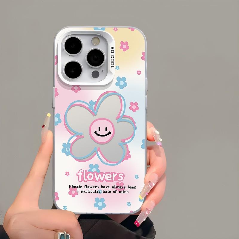 Butterfly Camellia Is Suitable for Apple 16promax Mobile Phone Case iPhone15plus Anti-drop 14 New 13 Personality Xs.