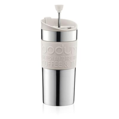 BODUM Coffee Maker Coffee Press TRAVEL PRESS SET Portable Coffee Maker 350ml Stainless Steel Double Structure Thermal Immersion Type French Press