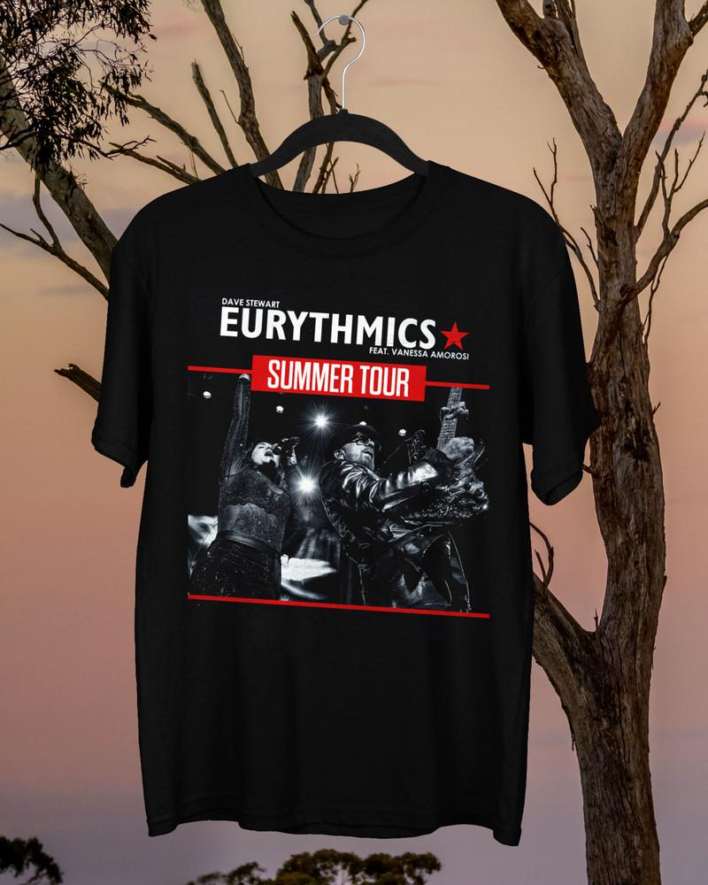 NEW Eurythmics 2025 Tour T Shirt Gift For Fan All Size S-5Xl Unisex T-Shirt S