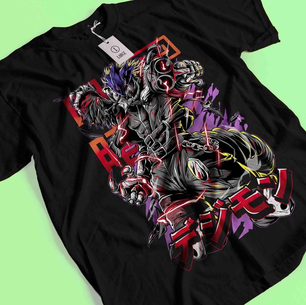 

Винтажная специальная футболка с аниме-любовью, японская футболка, футболка с аниме, футболка в подарок манга 4XL