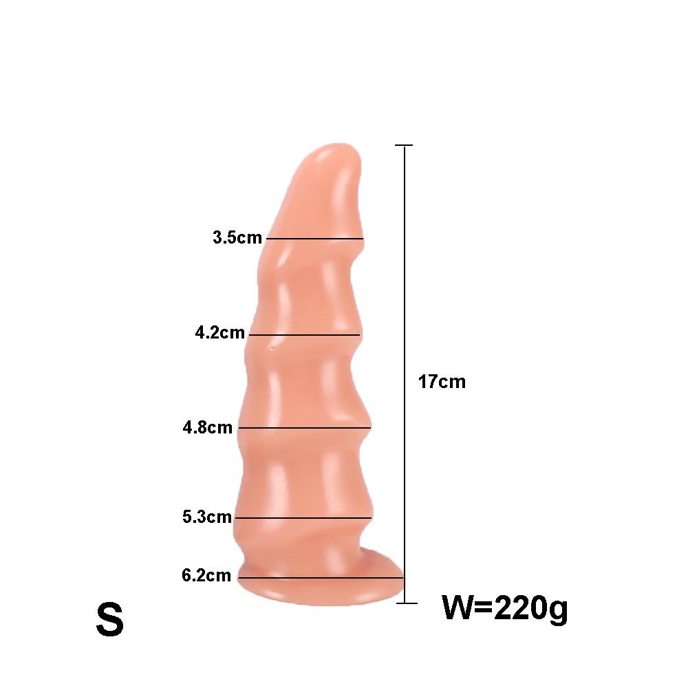 Wave Sex Product Couple Sexy Masturbation Anus Sex Toy Men and Women Wear Anti-Stripping Chrysanthemum Expansion Dildos