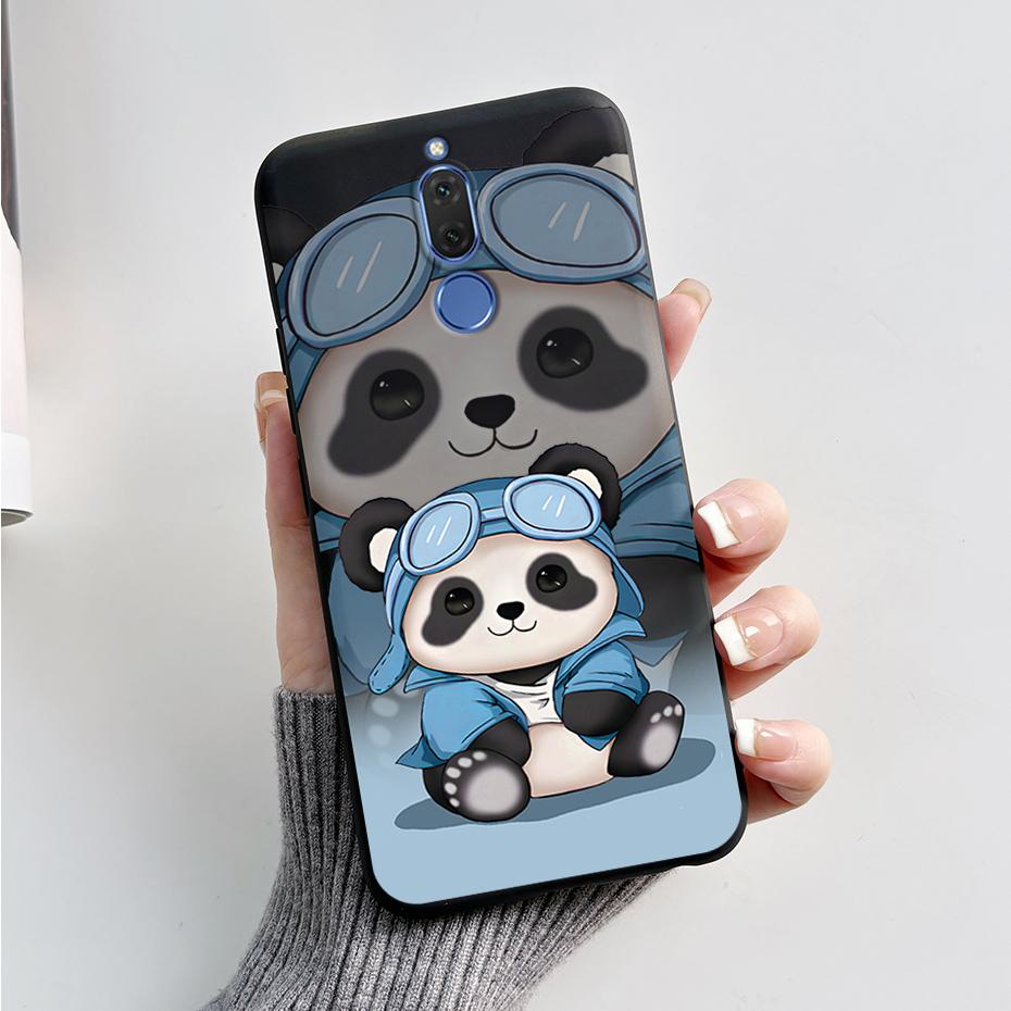 For Huawei Mate 10 Lite Case Rabbit Panda Pattern Cute Silicone Funda Back Cover For Huawei G10 Nova 2i Maimang 6 RNE-L21 Shell