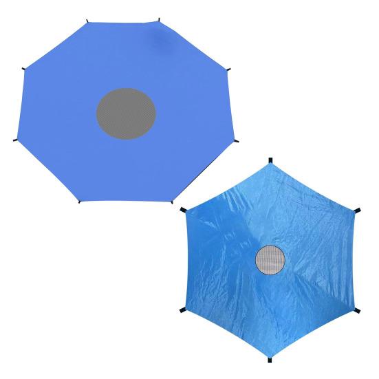 Stínidlo na trampolínu Anti-UV ochrana proti slunci Ochrana před hmyzem Vodotěsná stříška na trampolínu Skládací venkovní stínítko na trampolínu