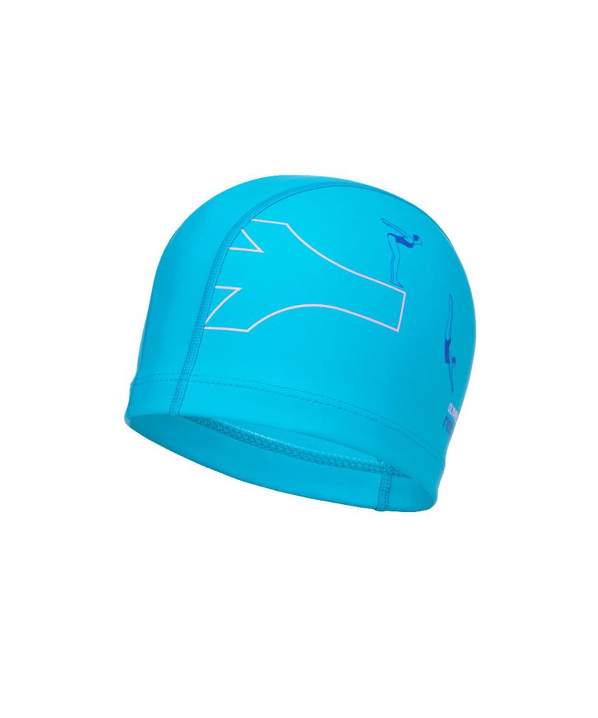 Lenomasuyeongbog Gear Adult Diving Pu Swim Cap Aqua Blue Ro-Rc2E704-Ab