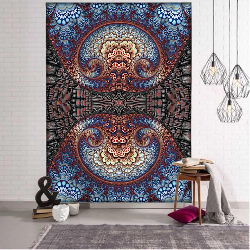 

Гобелен с изображением совы Психоделический принт с изображением животных Настенный декор Эстетика Комната Гостиная Спальня Фон 100x75cm