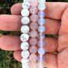 Set of 3 Healing Crystal Bracelet Set for Women Natural Stone Beaded Stretch Handchain Adjustable Wristchains Accessory