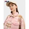 Fila Women's 2025 Spring Yang Mi Collection Plaid Casual Jacket
