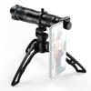 Single Tube Telescope 36X Phone Telephoto Lens with Small Tripod for Bird Watching Camping