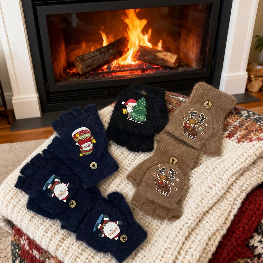 Newcomer Offer: Winter Cycling Flip Plush Gloves - Warm & Cold-Resistant, Free Shipping