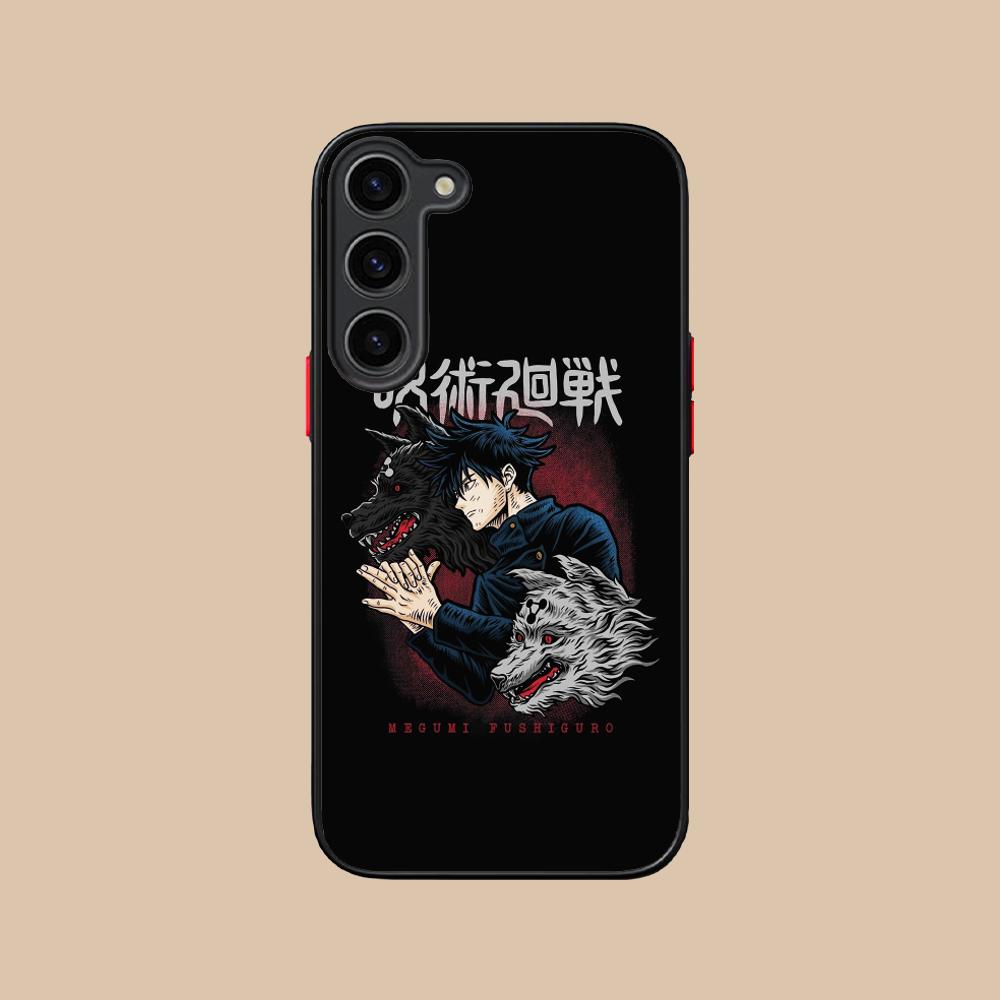 Jujutsu Kaisen Megumi Mobile Phone Case for Samsung Galaxy S25 S24 S23 S22 S21 Plus FE Ultra Colour Silicone Cover Luxury Cover