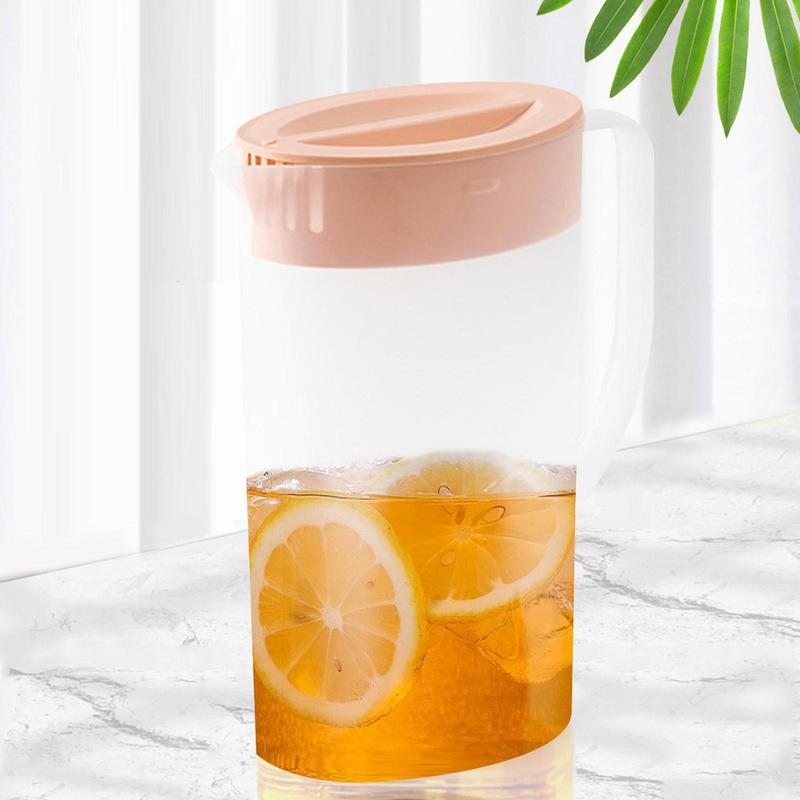 Cold Kettle Large Capacity Cold Water Pitcher Lemonade Container V Shaped Spout Kettle Iced Beverage Dispenser Kitchen Supplies