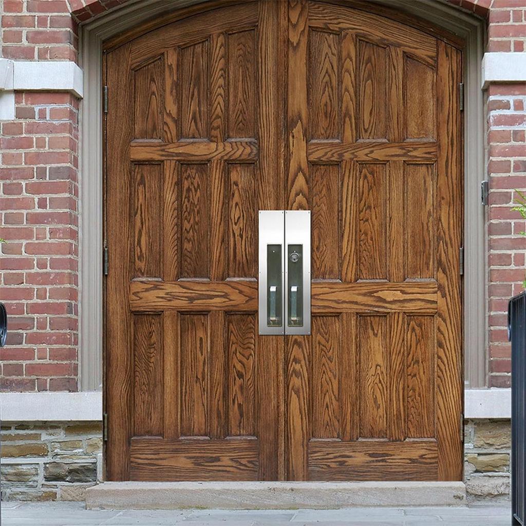 Nerezový okopový plech Kovový okopový plech na dveře Dekor, Vnitřní Vnější dveře