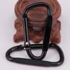 D Ring Clip Aluminum Alloy D Ring Spring Snap D Clip Metal Carabiner Travel Carabiner Backpack Carabiner Camping Accessories