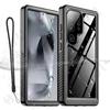 IP68 Waterproof Case Metal Aluminum Swimming Phone Luxury Cover
