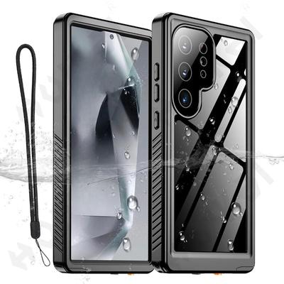 IP68 Waterproof Case Metal Aluminum Swimming Phone Luxury Cover