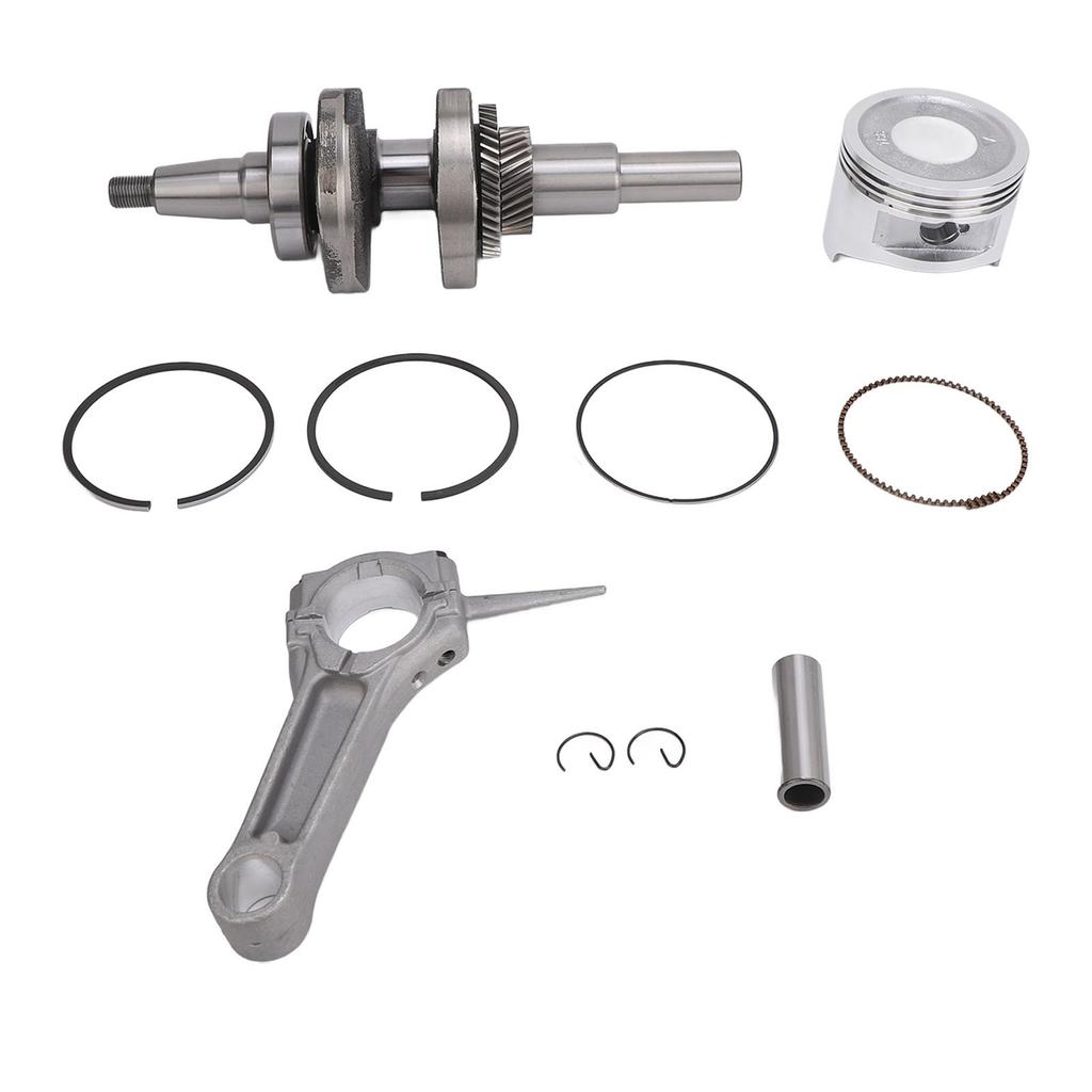 Engine Piston Connecting Rod Kit Metal Crankshaft Piston Pins Rods Set Wear Resistant for GX390 13 HP Engine