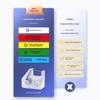 Colorful Carbon Tape Ribbon Thermal Transfer Printer Refill Tape Replacement Ribbon Cassette for B18 Machine Accessories
