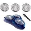 HQ9 Replacement Heads Blades Compatible with Philips Razor Electric Shaver Speed XL Series 8150XL 8160XL 8170XL HQ9070 HQ9080 8240XL 8140XL, Upgraded