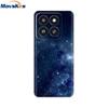 Phone Case For Xiaomi 14 Pro Case Soft Clear Painted Silicone Bumper Capa For Xiaomi 14 13T Mi 13T Pro Protect Transparent Cover