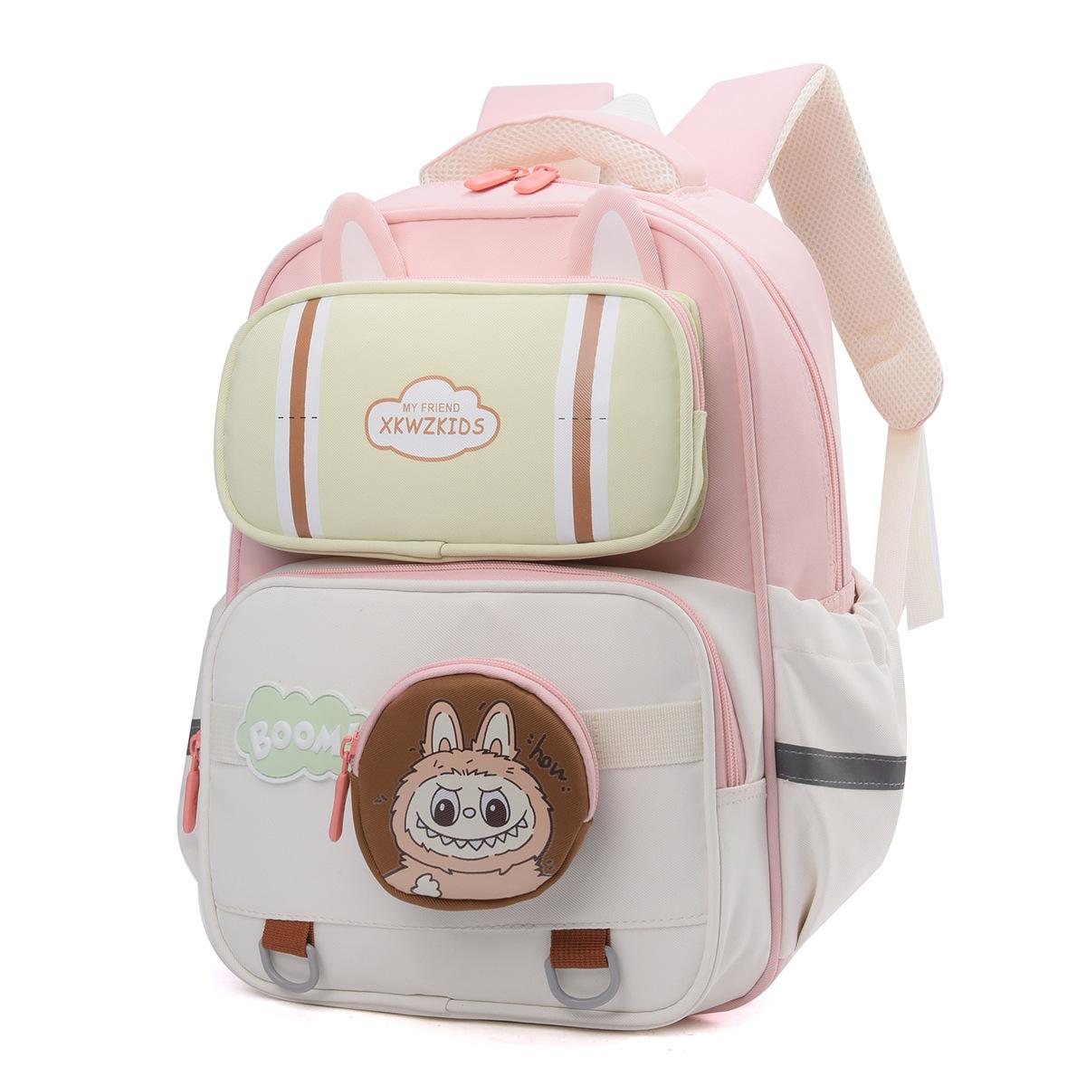 

Рюкзак для начальной школы мультяшный новый для мальчиков и девочек легкий рюкзак большой вместимости