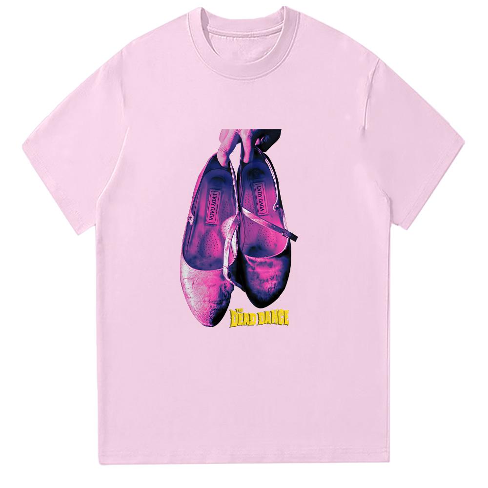 Lady Gaga The Dead Dance Tour 2025 T Shirts Fashion Perfect Women High Quality T-shirt Loose Cotton Casual Tee Unisex