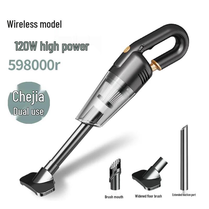 

SMVP Handheld Wireless Car & Home Vacuum Cleaner CN plug (adapter included)