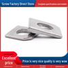 304 Stainless Steel Beveled Square Washer for I-Beam and Curtain Wall Applications