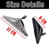 1 Set Led Dynamic Side Marker Turn Signal Light For Ford MONDEO 2000-2007 MK3 FOCUS MK1 1998-2004 Sequential BlinkerTurn Signal 2