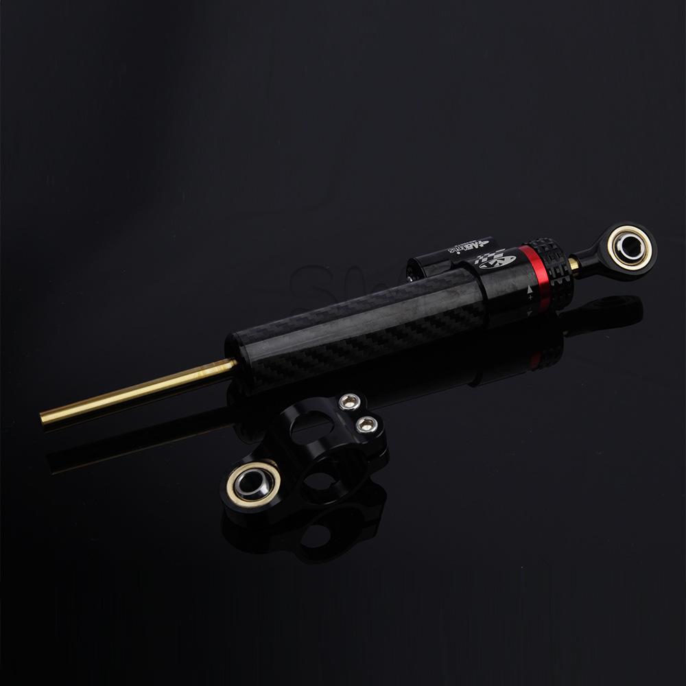 Universal Motorcycle Reverse Installation Style Steering Stabilize Damper Bracket Mount Aluminium Modified Accessory  for Kawasaki Ninja 400  Honda