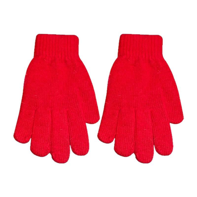 Korean Winter Touchscreen Knitted Gloves - Stylish Windproof Warmth for Women and Students