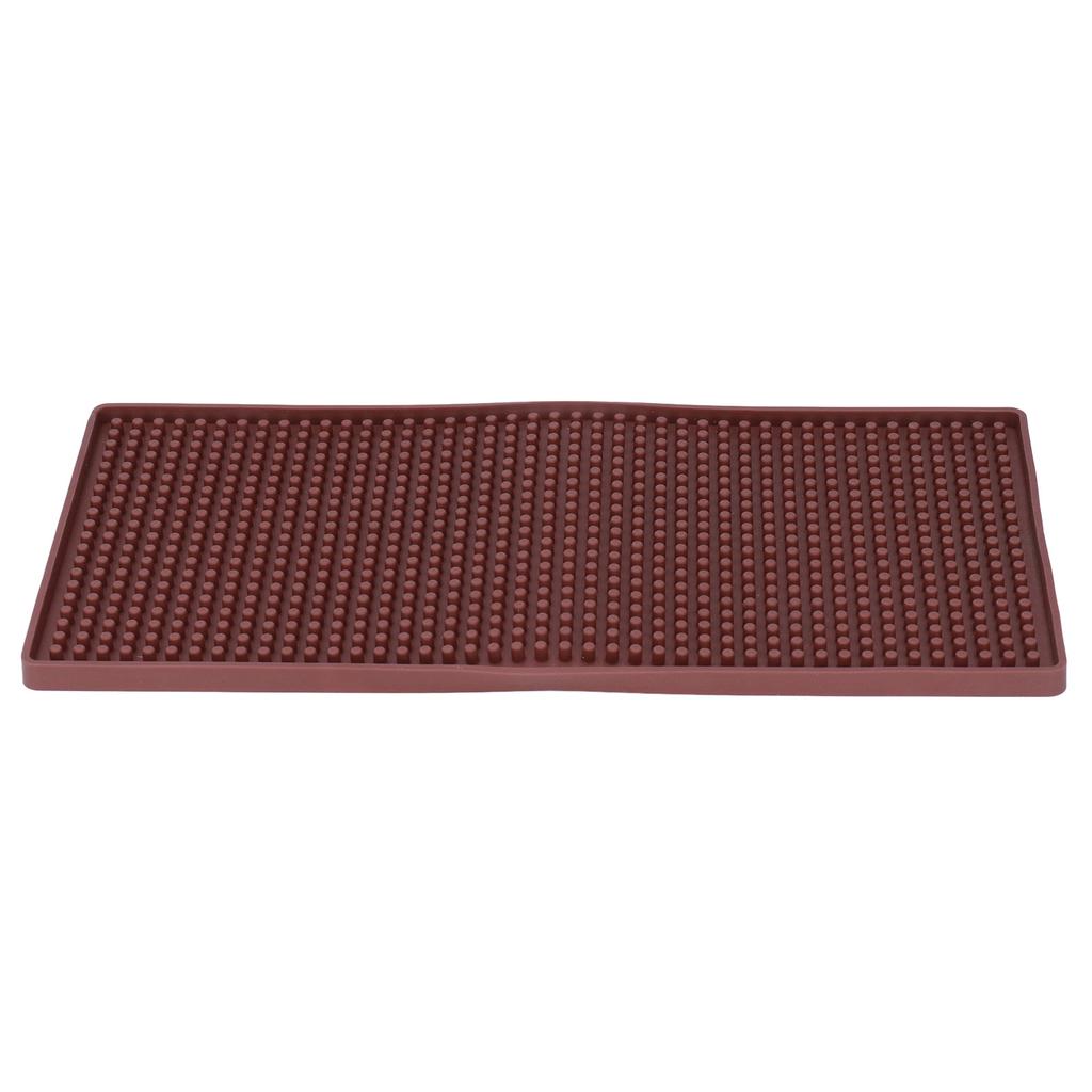Bar Mat Premium Food Grade Silicone Heat Resistant   Odorless Nonslip Soft Flexible Coffee Bar Mat