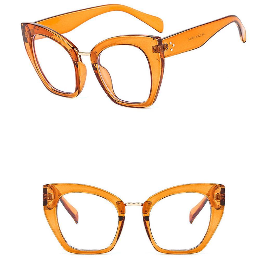 Cat Eye Big Frame Cat Eye Frame Eyewear Optical Glasses Anti Blue Light Glasses Computer Eyeglasses