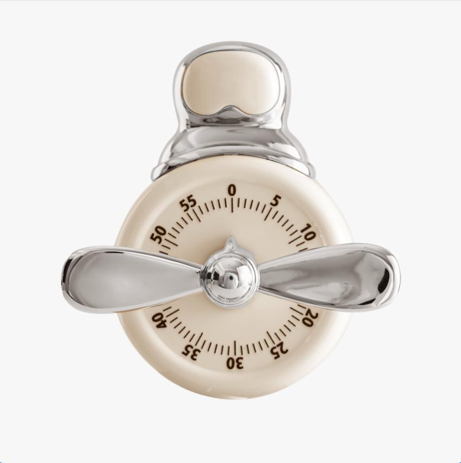 Magnetic Kitchen Timer for Cooking & Baking - Mechanical Countdown Alarm Clock