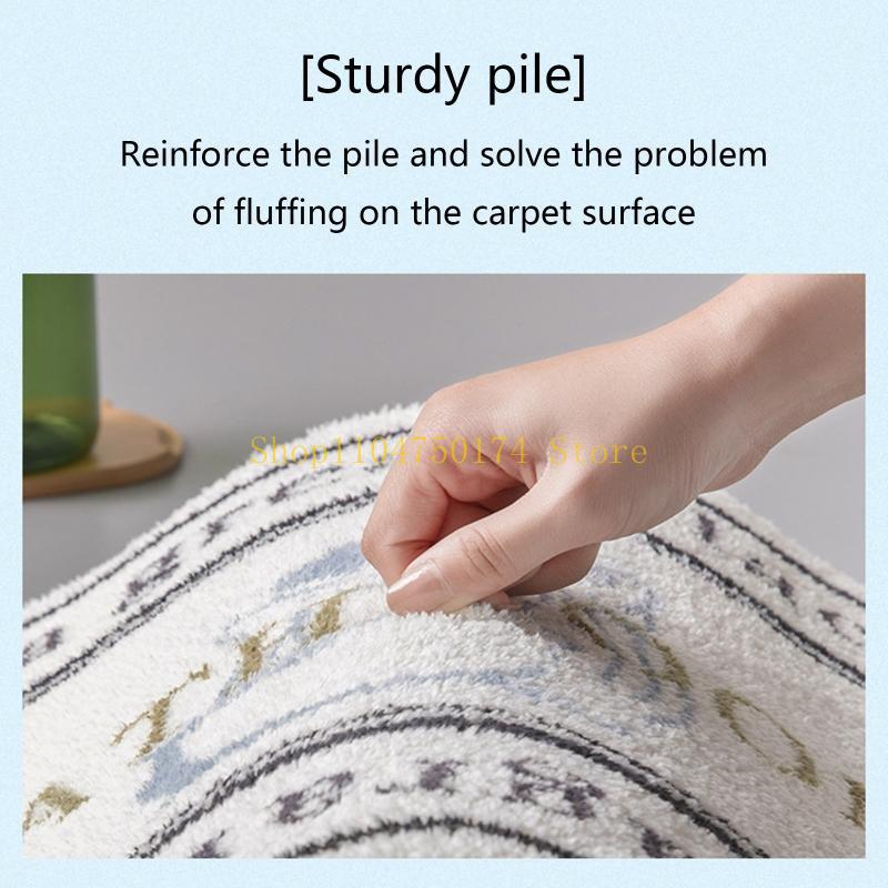 Semicircle Non Slip Entrance Doormat Quickly Dry Absorbent Bath Mat Rug Toilet Carpet for Home Bedroom Kitchen Bathroom top sale
