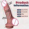 Realistic Soft Thick Dildo Silicone Big Penis Masturbators Cock Gay Anal Sex Toy for Man Woman Suction Cup Dick G-spot Orgasm Stimulator Easy To Clean