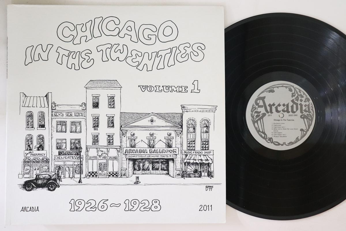 

LP Record VARIOUS Chicago In The Twenties Volume 1 1 2011 ARCADIA 1977 US Jazz Used