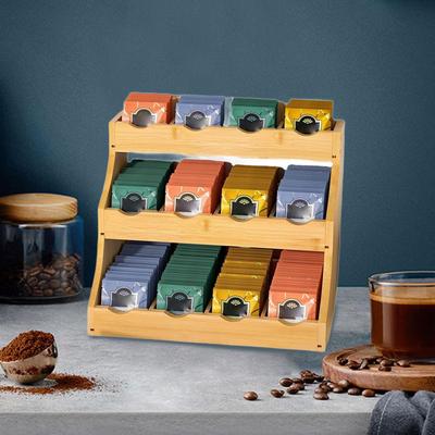 Teebeutel-Aufbewahrungsregal für Kaffeepads und Gewürze in der Küche