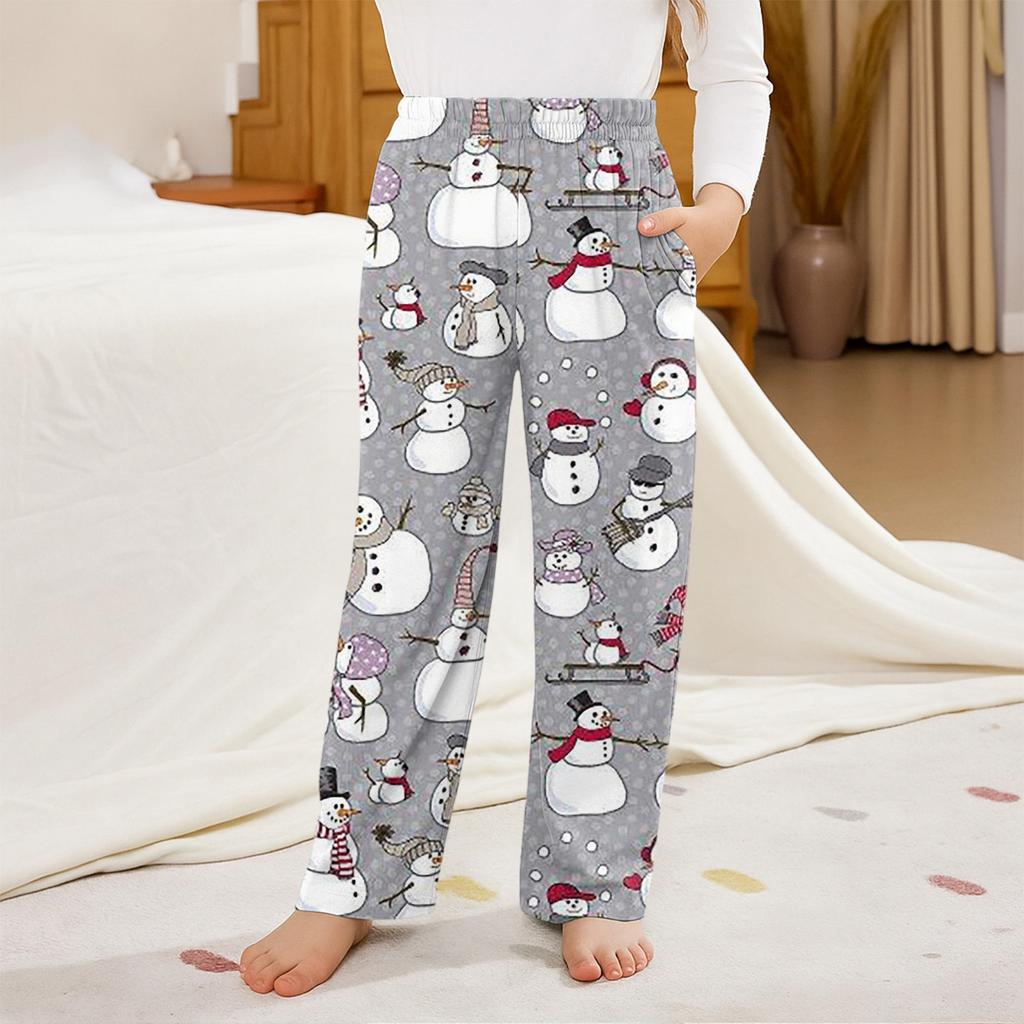 Fashionable Children's Versatile Pocket Sports Casual Pants