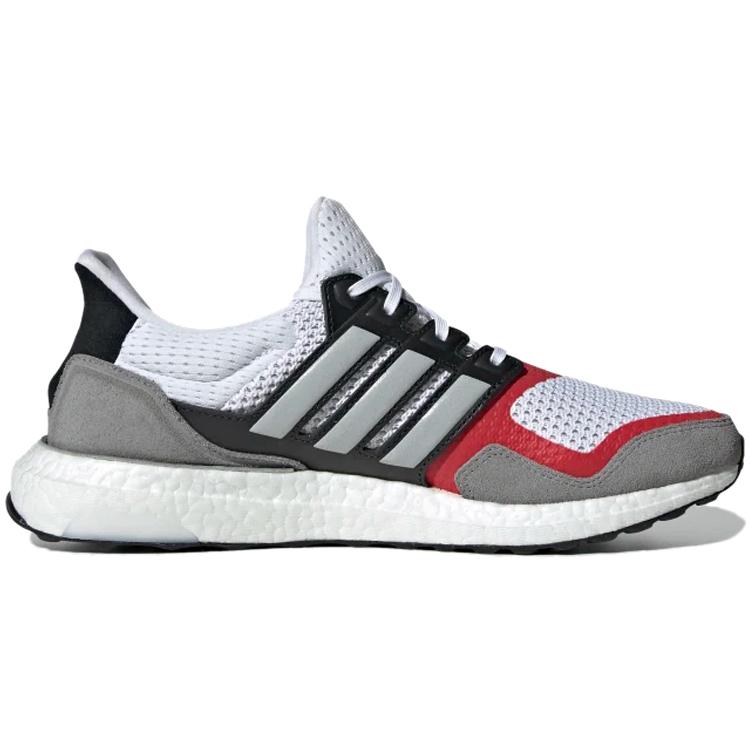 New Adidas Ultra Boost S&L White Grey Scarlet EF2027